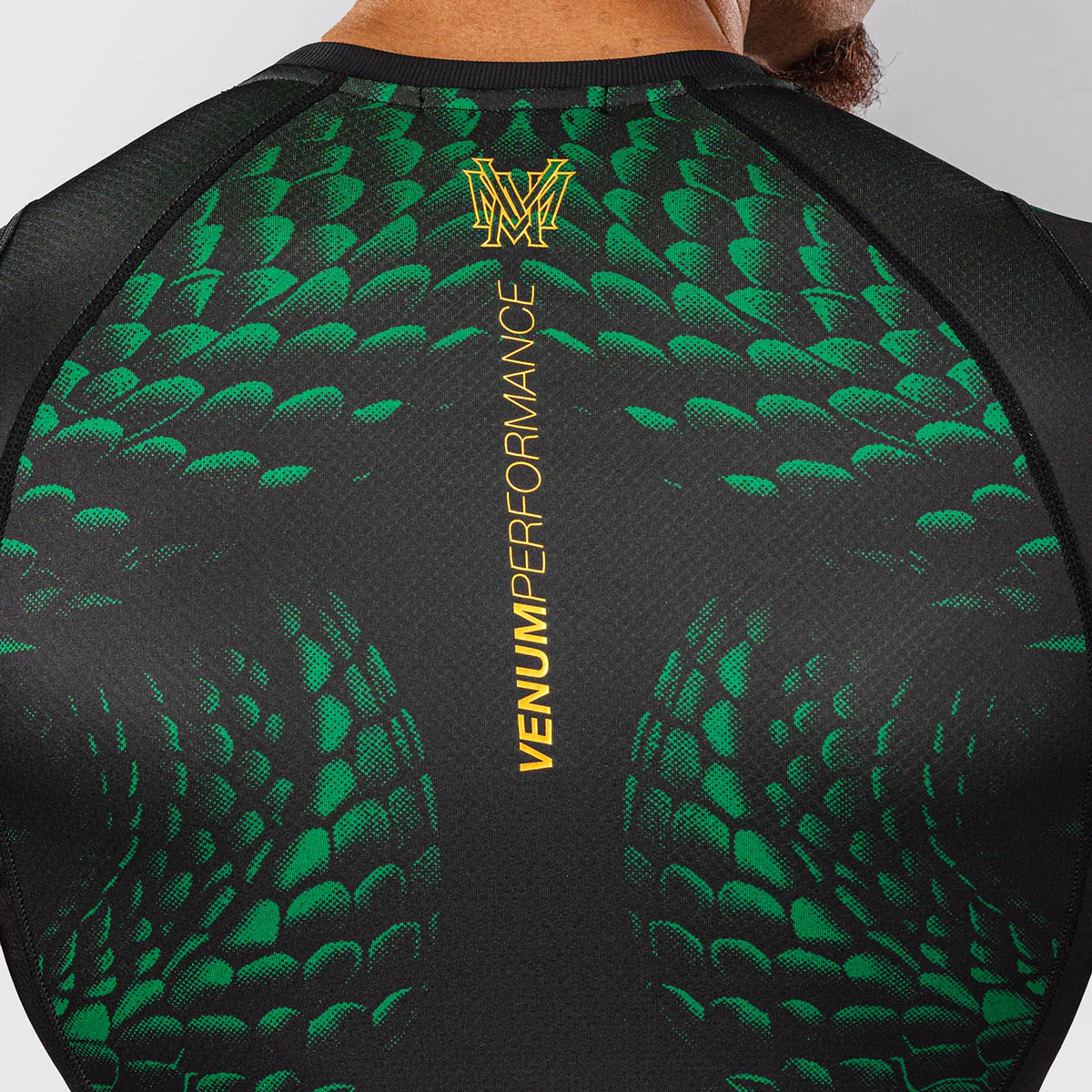 Rashguard Venum Matupa mangas cortas Negro-verde - Imagen 6
