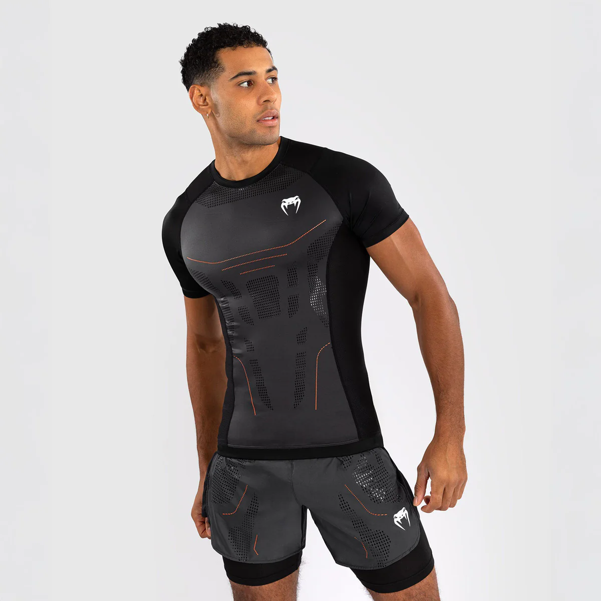 Rashguard Venum Technical 3.0 mangas cortas Grafito - Imagen 3
