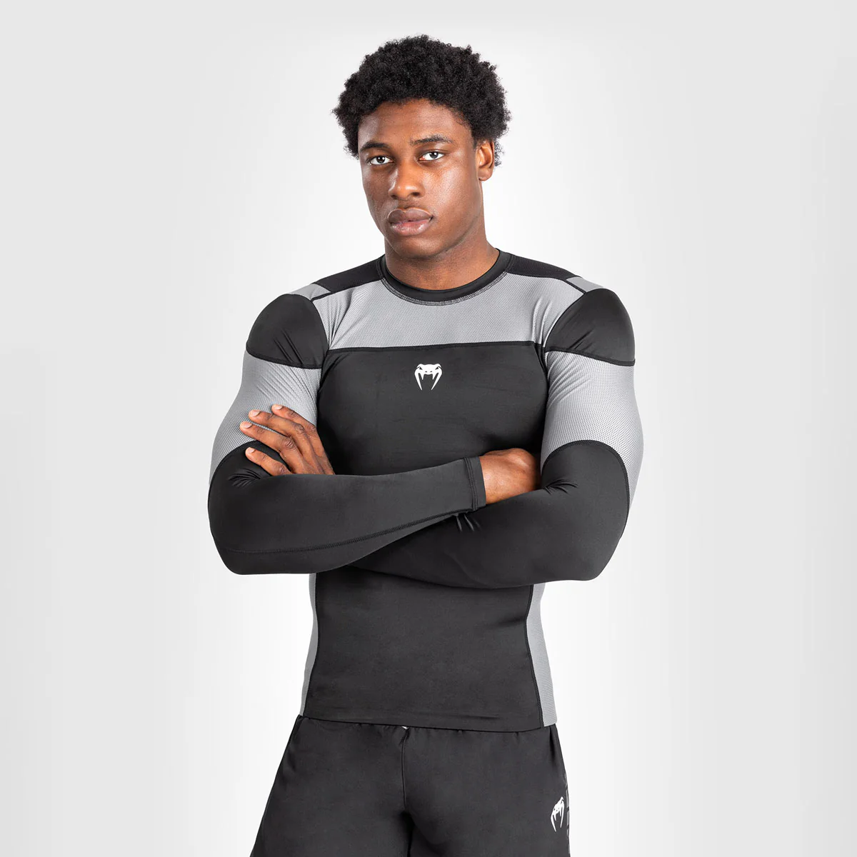 Rashguard Venum Tempest mangas largas Negro - Imagen 4