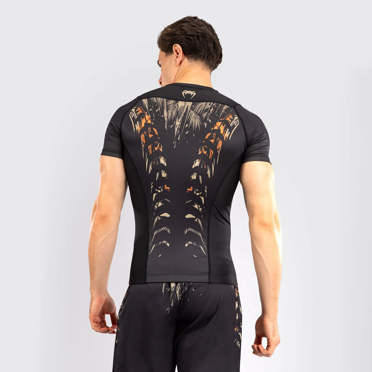 Rashguard Venum Tiger mangas cortas Negro - Imagen 4