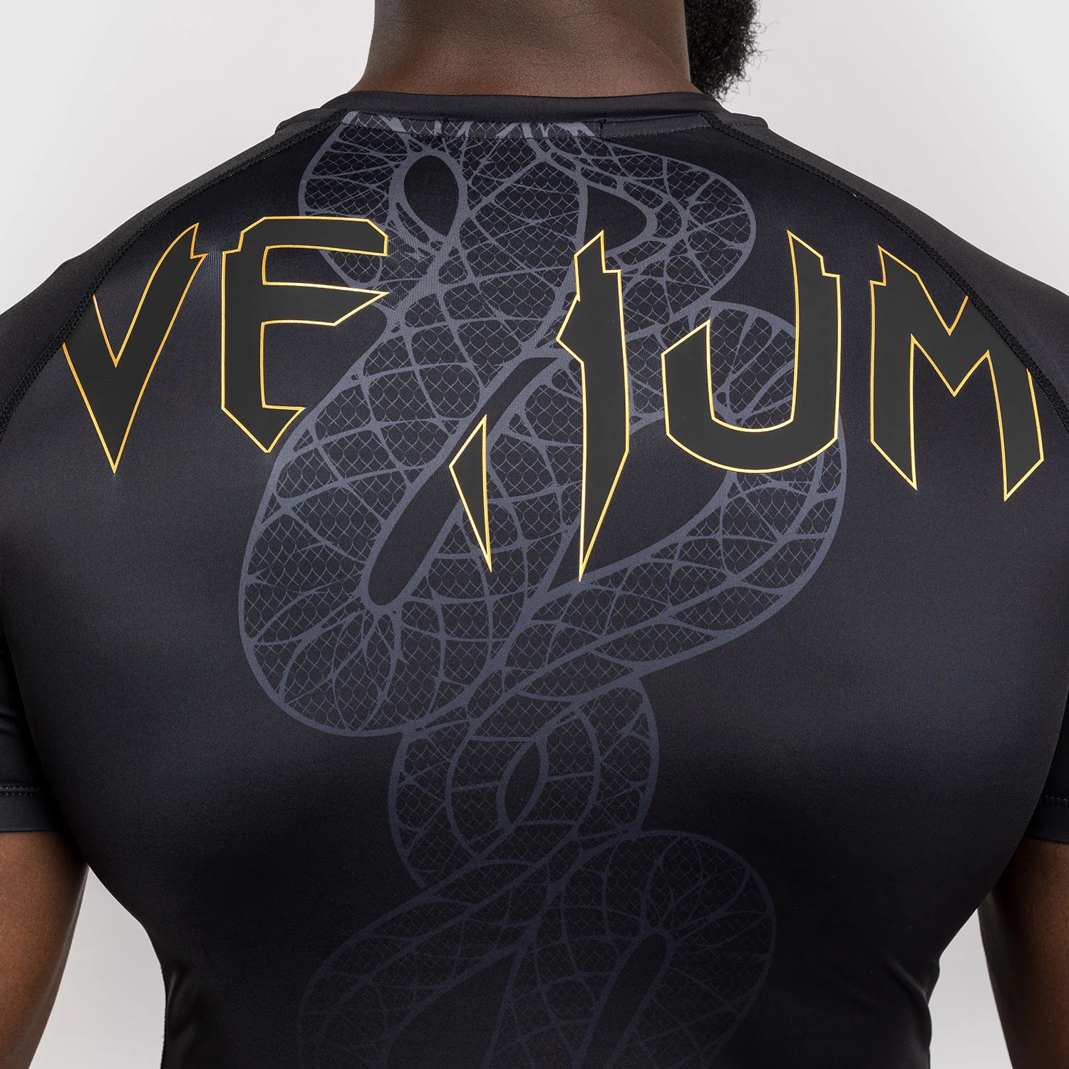 Rashguard Venum Serpenti mangas cortas Negro - Imagen 8