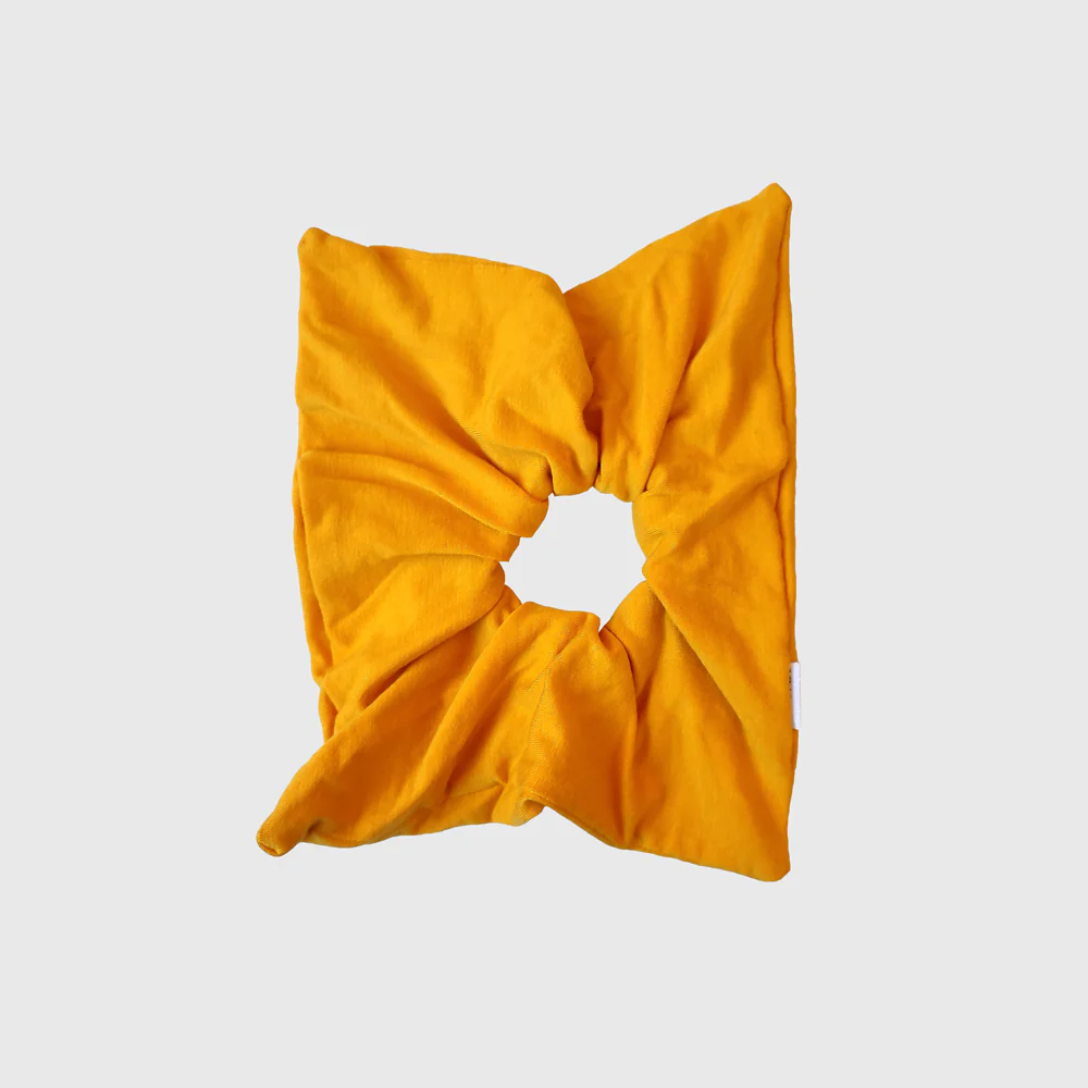Scrunchies square Mostaza