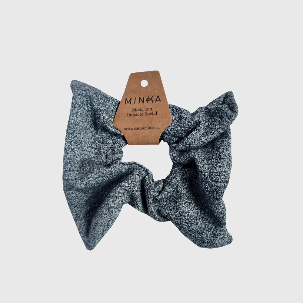 Scrunchies square Grey