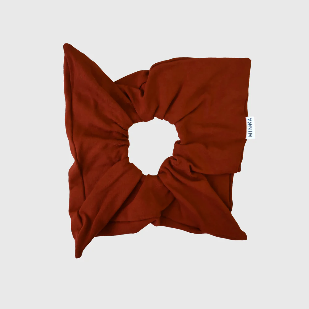 Scrunchies square Terracota