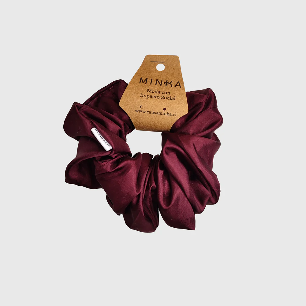 Scrunchies XL Burdeo