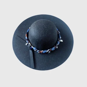 Sombrero ala ancha negro