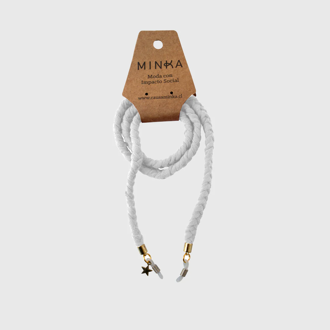 Strap anteojos Blanco