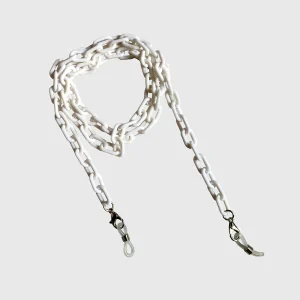 Strap anteojos Cadena Blanco
