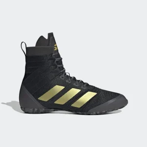 Botas de boxeo Adidas Speedex 18 Negro-oro
