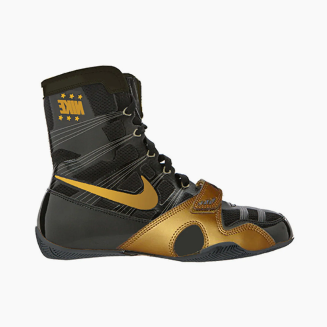 Botas de boxeo Nike Hyperko Negro-Oro