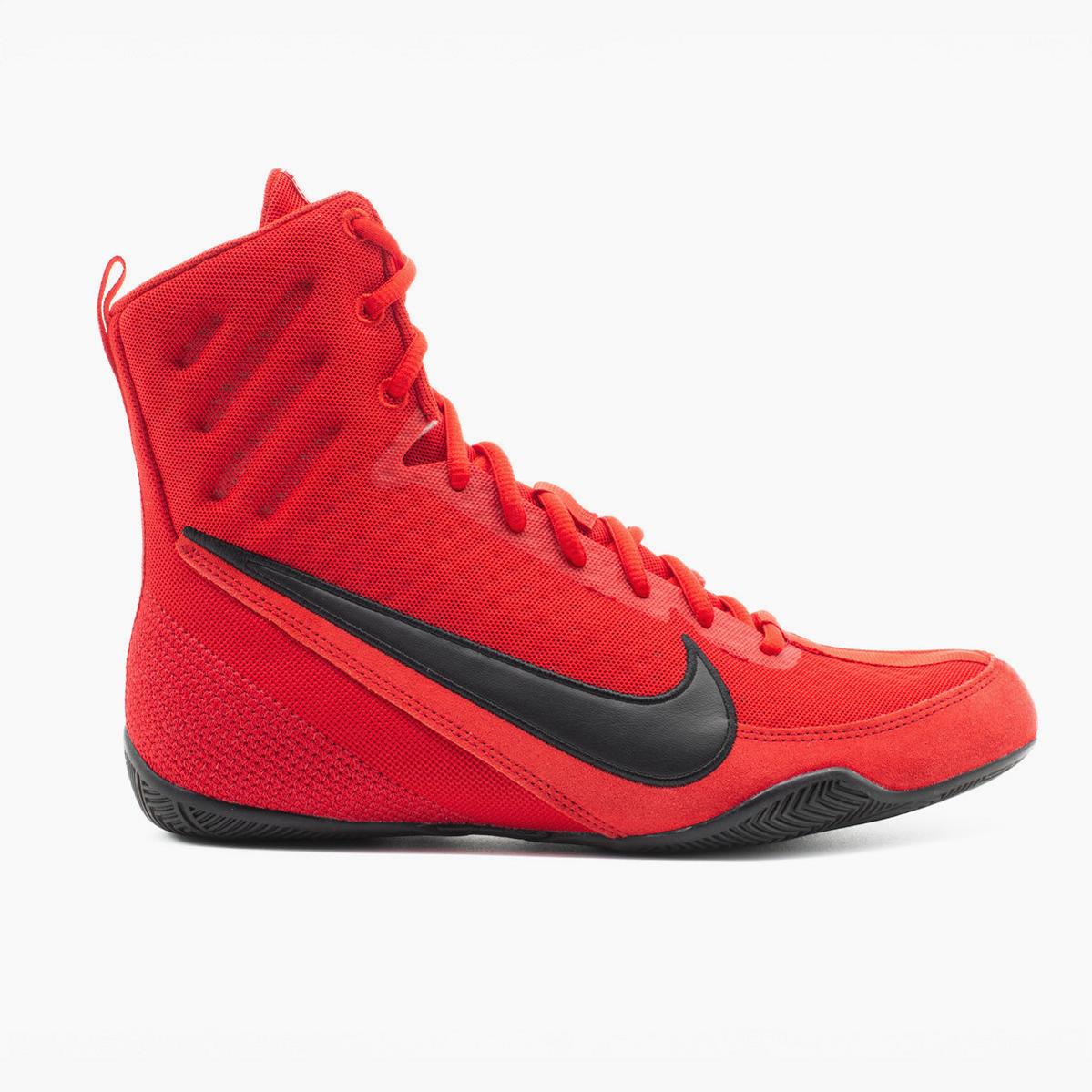 Botas de boxeo Nike Machomai 3 Rojo-negro
