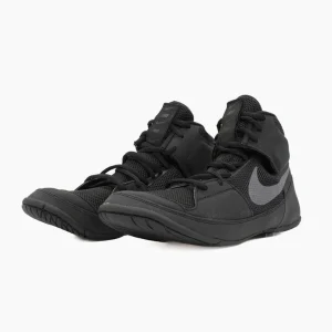 Zapatillas de lucha-Lucha libre Nike Fury Negro