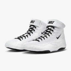 Zapatillas de lucha-Lucha libre Nike Inflict 3 Blanco