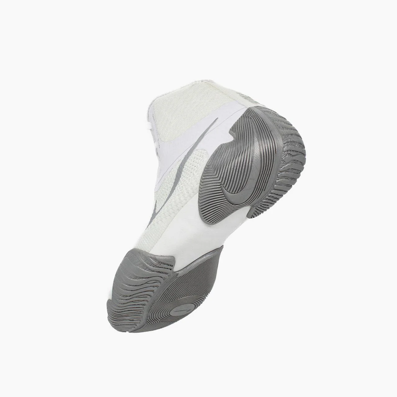 Zapatillas de lucha-Lucha libre Nike Tawa Blanco-plata - Imagen 8