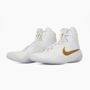 Zapatillas de lucha-Wrestling Nike Tawa Blanco-oro