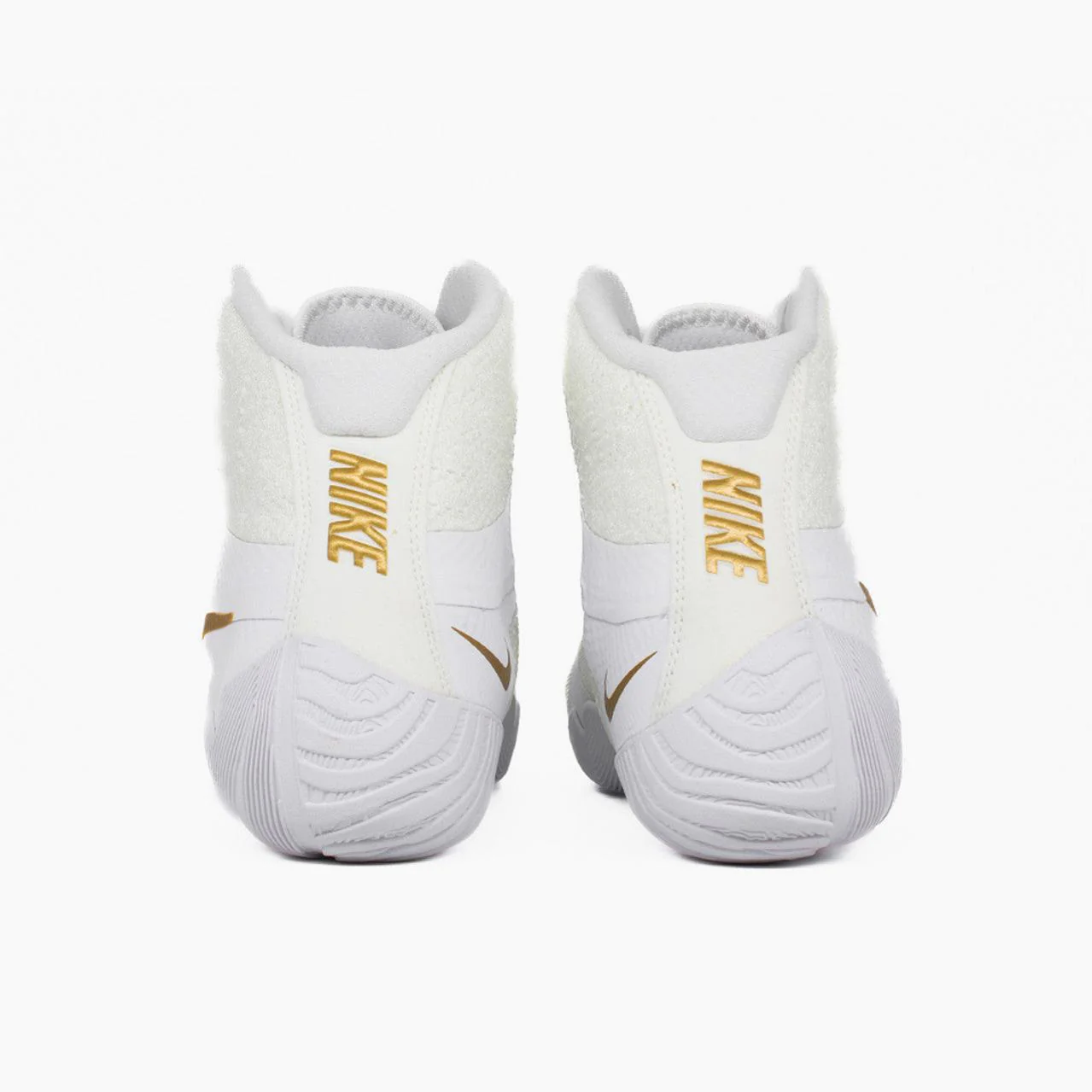 Zapatillas de lucha-Wrestling Nike Tawa Blanco-oro - Imagen 3