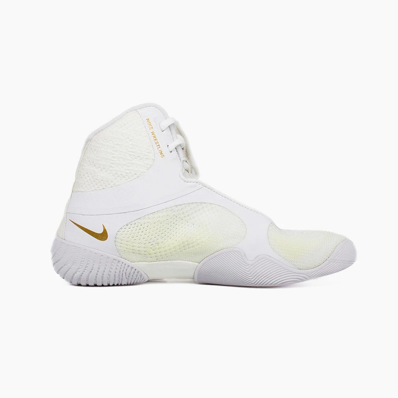 Zapatillas de lucha-Wrestling Nike Tawa Blanco-oro - Imagen 5
