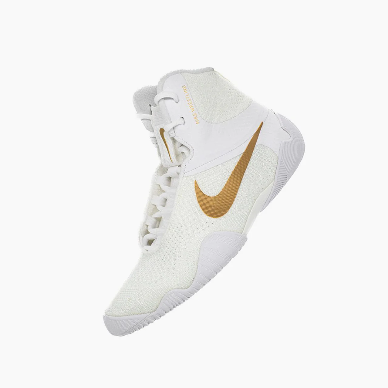 Zapatillas de lucha-Wrestling Nike Tawa Blanco-oro - Imagen 6