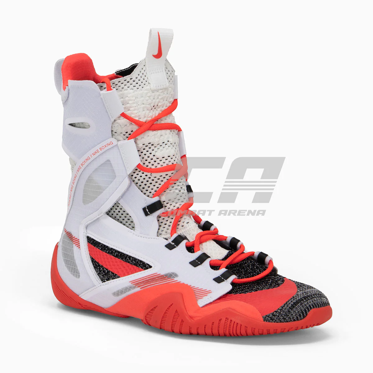 Botas de boxeo Nike Hyperko 2.0 Blanco-Carmesí - Imagen 4