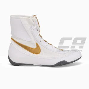 Botas de boxeo Nike Machomai Blanco-Oro