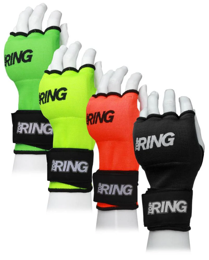 Guante-venda de boxeo Top Ring con banda