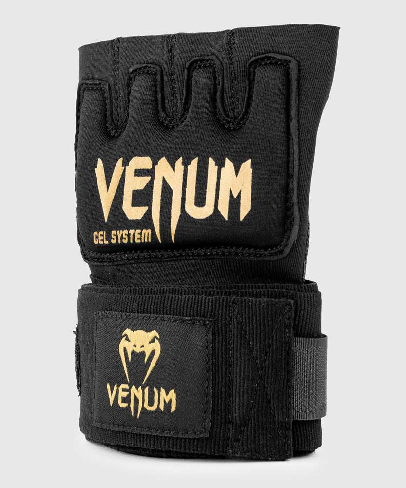 Guante-venda de boxeo en Gel Venum Kontact Negro-oro - Imagen 5