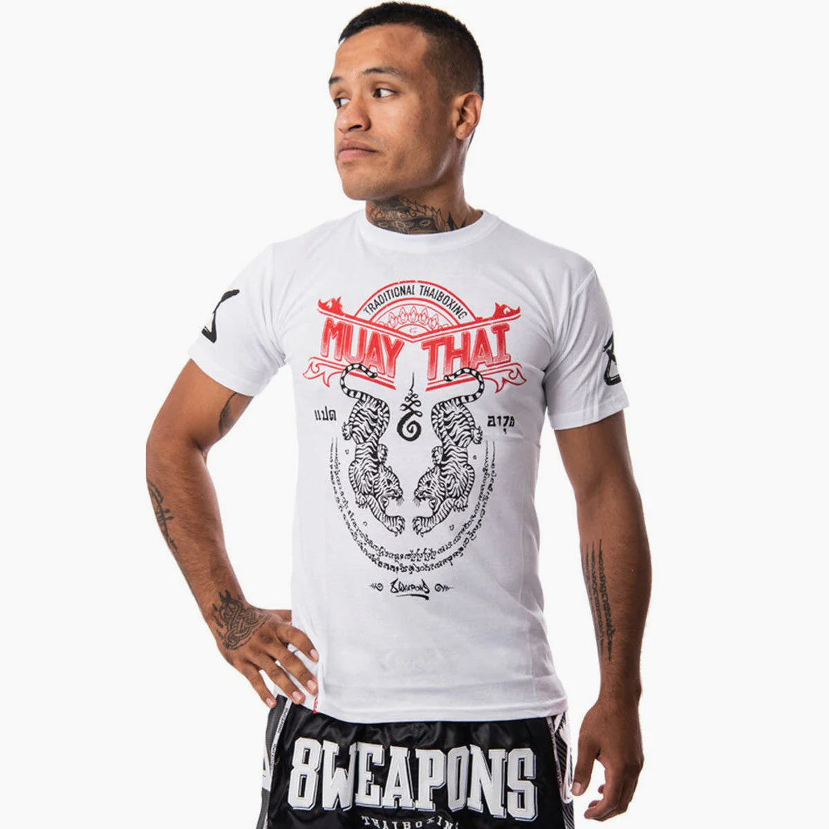 Camiseta 8 Weapons Sak Yant Tigers