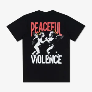 Camiseta Manto Angels Negro