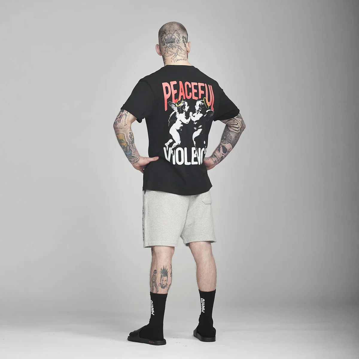 Camiseta Manto Angels Negro - Imagen 7