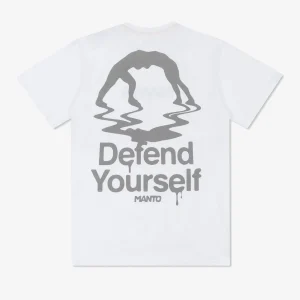 Camiseta Manto Drip blanco