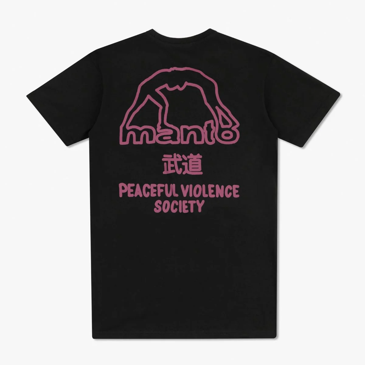 Camiseta Manto SOCIETY 25 Negro