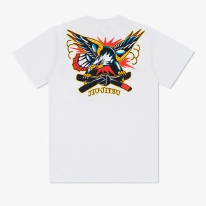 Camiseta Manto x Panku Eagle blanco