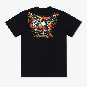 Camiseta Manto x Panku Eagle negro