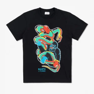 Camiseta Manto x Panku Struggle Negro