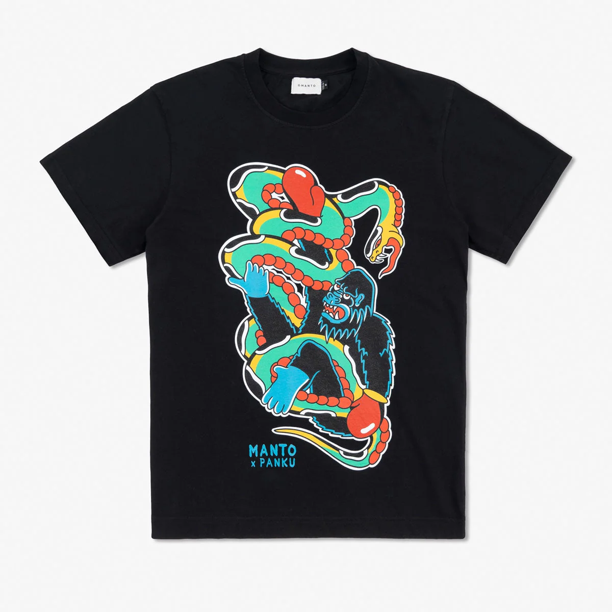 Camiseta Manto x Panku Struggle Negro