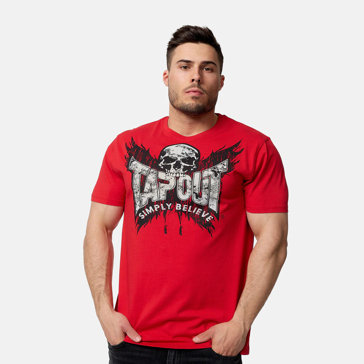 Camiseta Tapout Creston Rojo