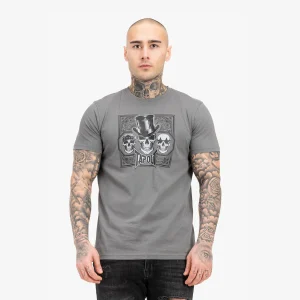 Camiseta Tapout Skull Tee Gris