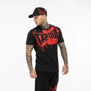 Camiseta Tapout Splashed Negro