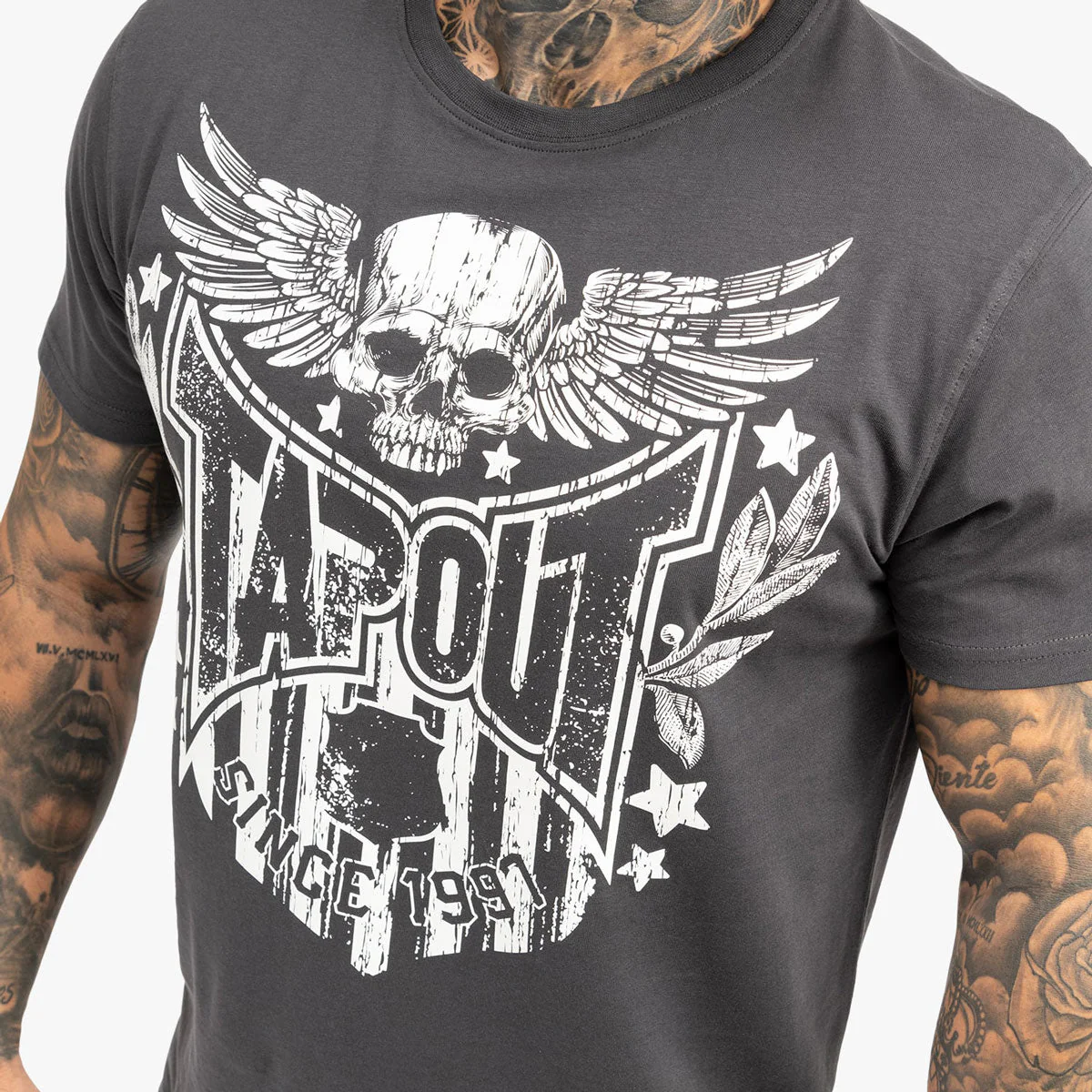 Camiseta Tapout Westlake Gris - Imagen 5