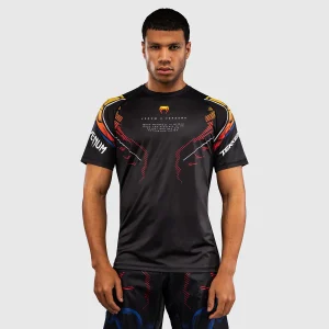 Camiseta Venum Dry Tech Tekken 8 Yoshimitsu Negro-naranja