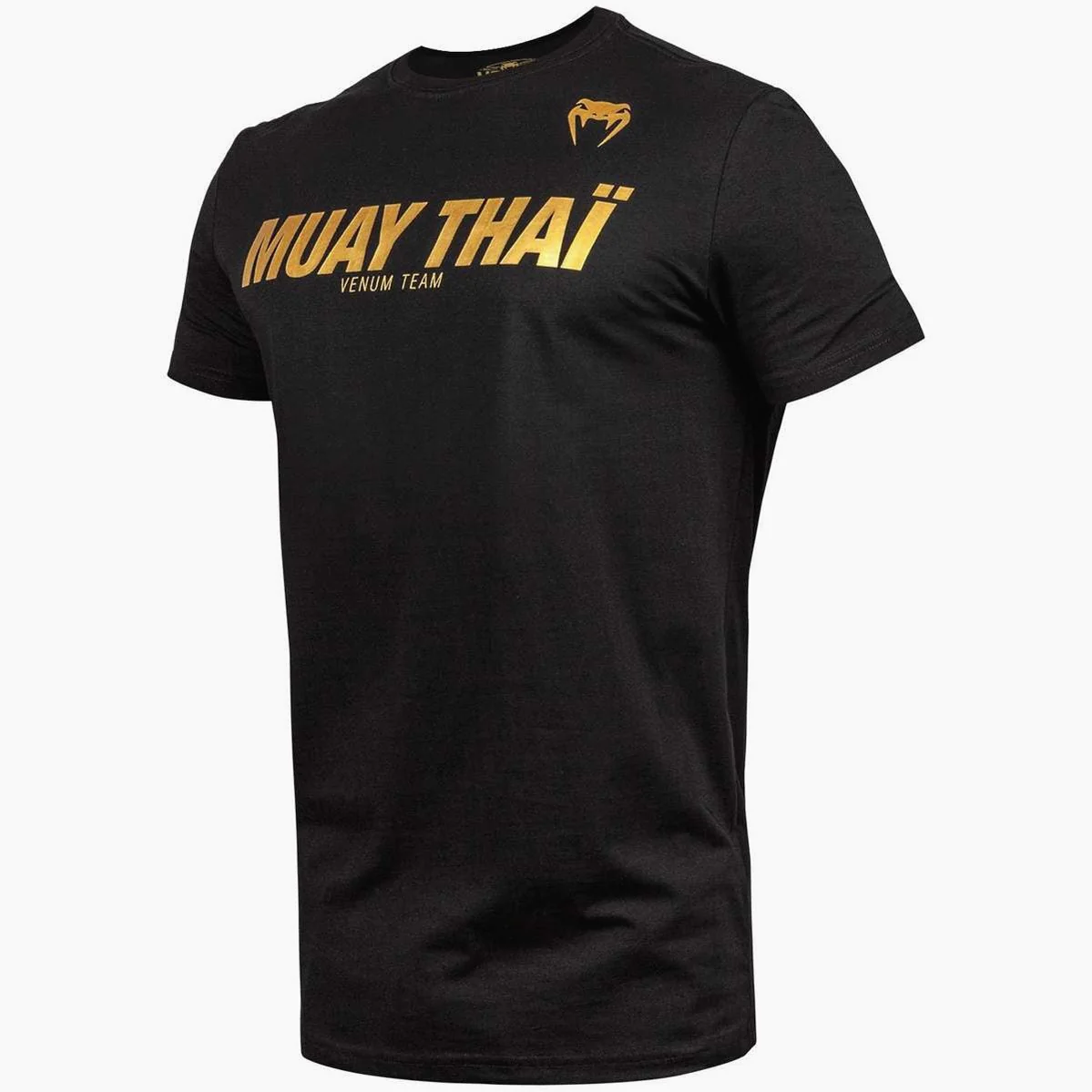 Camiseta Venum Muay Thai VT Negro-Oro - Imagen 3