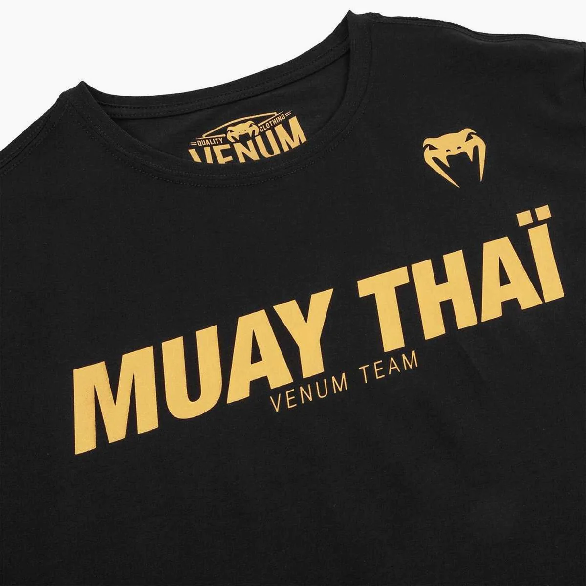 Camiseta Venum Muay Thai VT Negro-Oro - Imagen 4