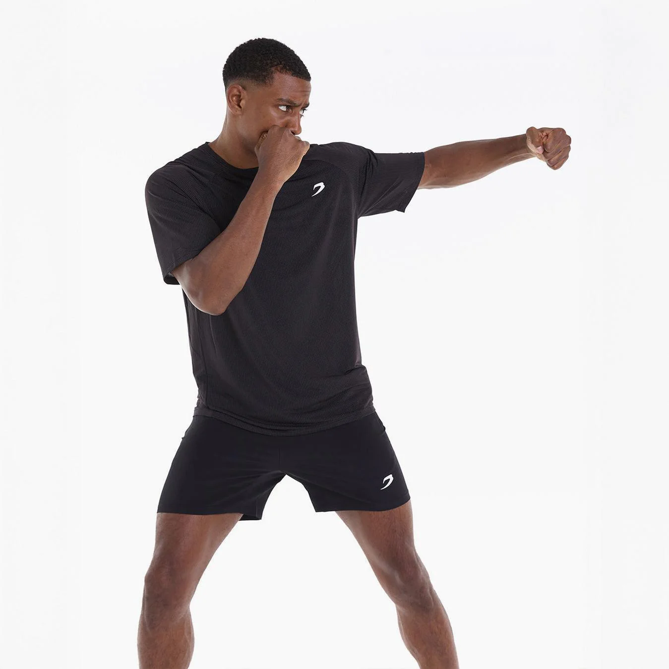 Camiseta técnica Boxraw Oversize Valdes Negro - Imagen 3