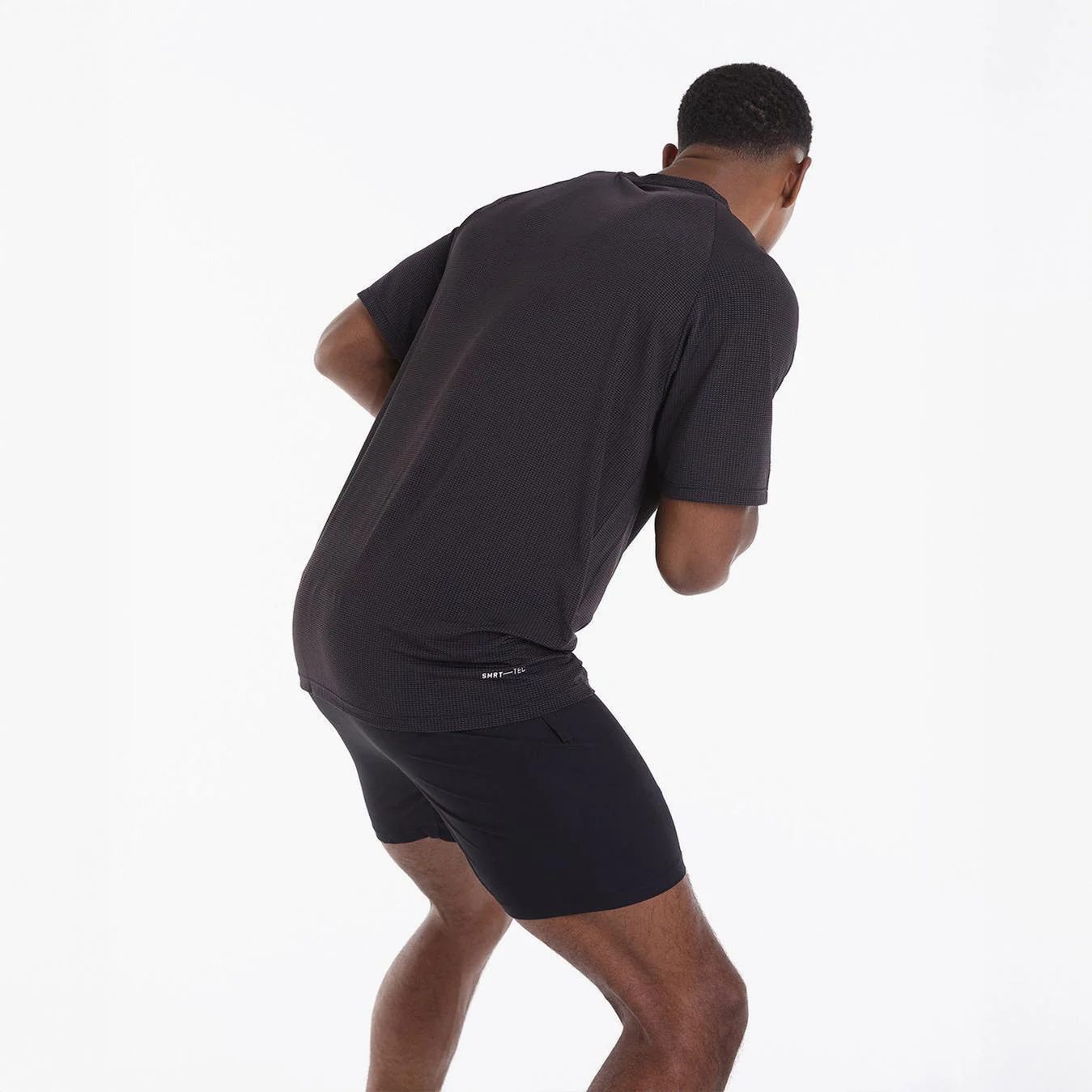 Camiseta técnica Boxraw Oversize Valdes Negro - Imagen 4