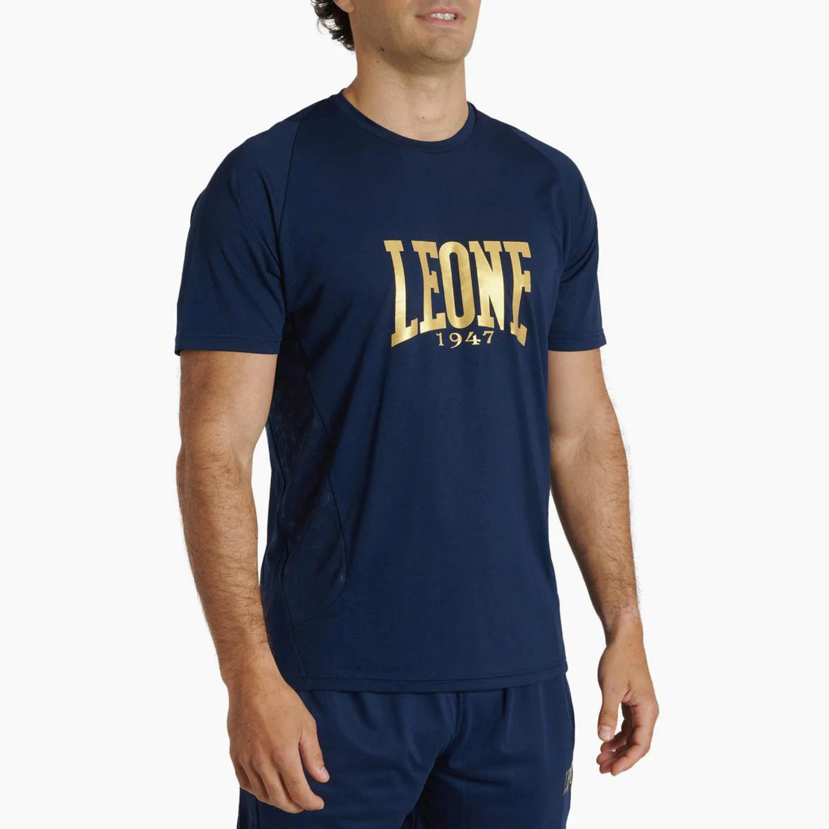 Camiseta técnica Leone DNA Logo ABX718 Azul