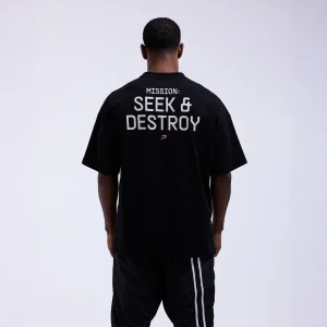 Camiseta Bivol x Boxraw Oversize Negro