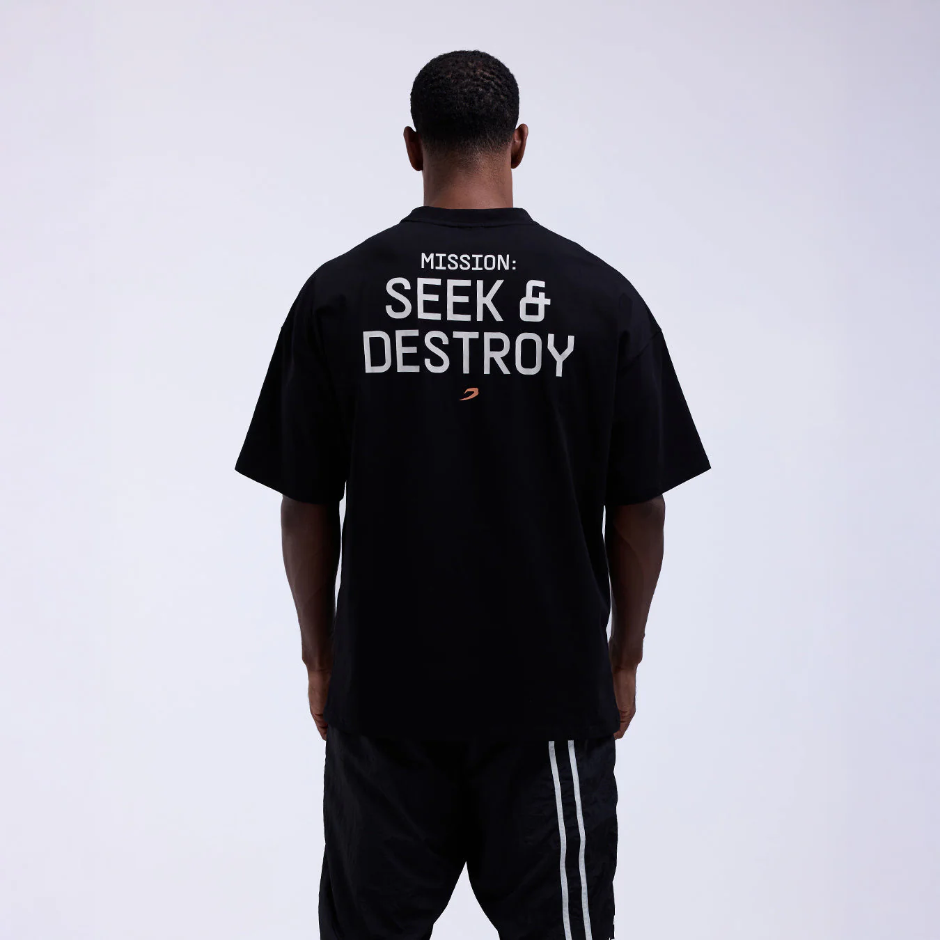 Camiseta Bivol x Boxraw Oversize Negro