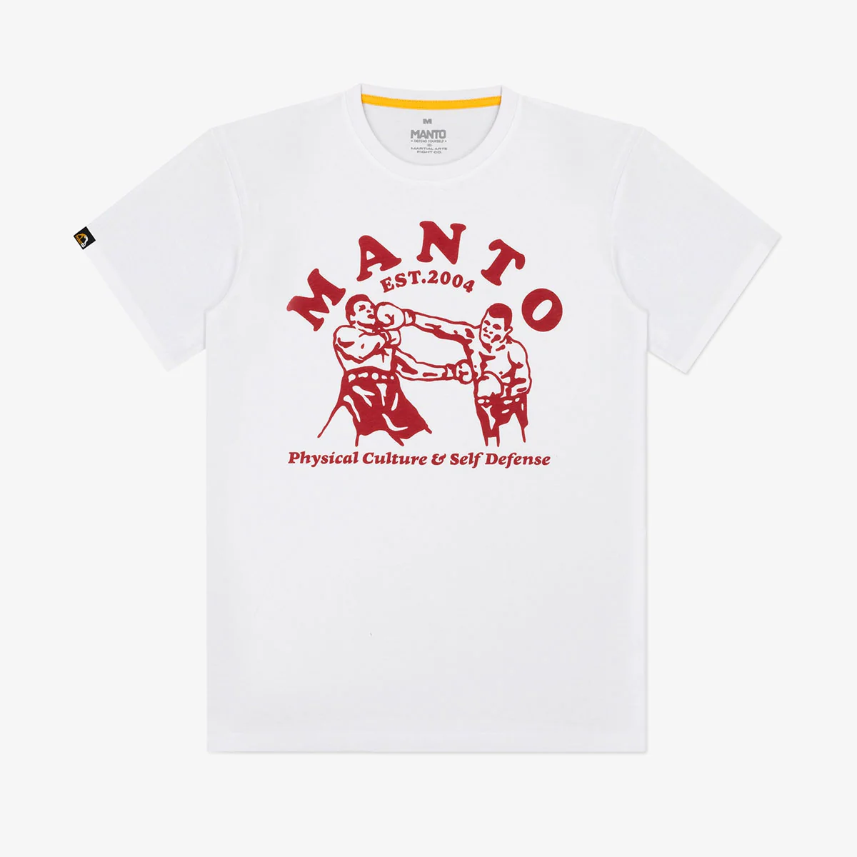 Camiseta Manto Boxeo Blanco