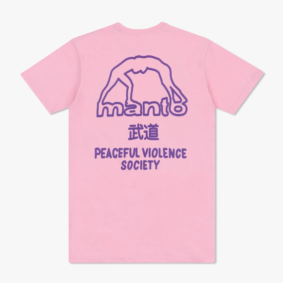 Camiseta Manto Society 25 rosa