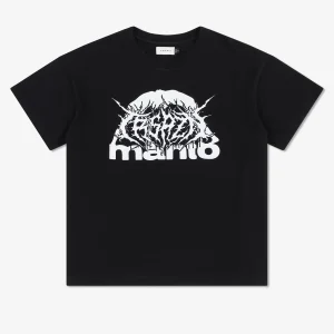 Camiseta oversize Manto Treasure Zone Negro